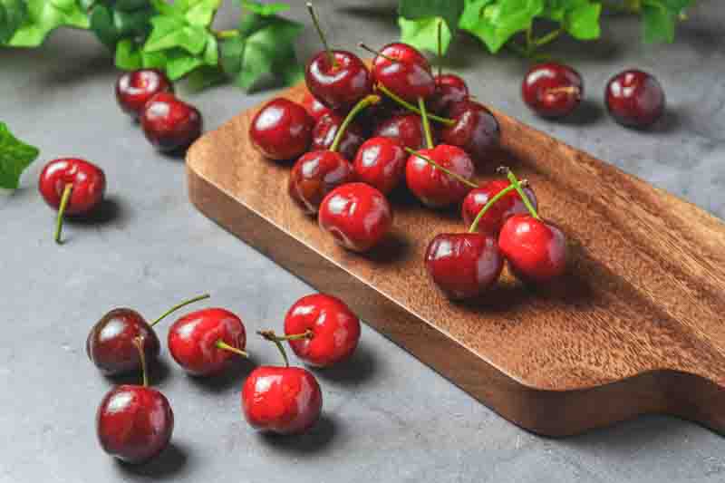 Prunus avium 'Bing', Sweet Cherry 'Bing', Bing Sweet Cherry, White flowers, Spring Flowers, Cherry tree, Cherries, Red Cherries, Fruit tree