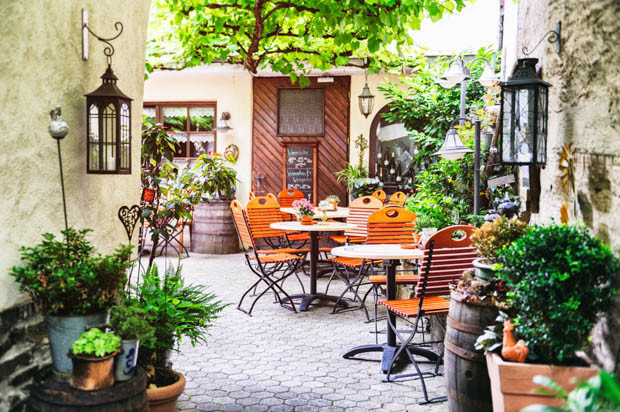 Small Garden, Courtyard, Mediterranean Garden, Patio