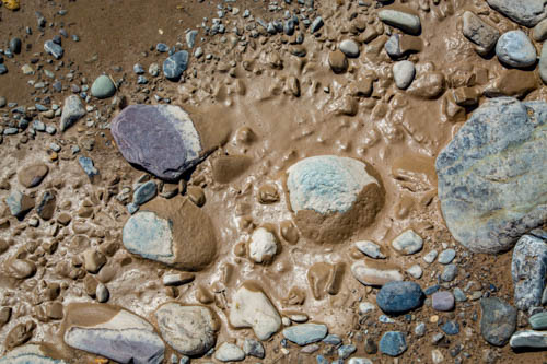 Rocky soil, rocks,