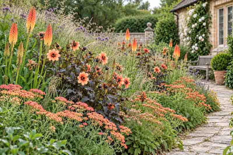 Naturalistic Cottage Garden Border