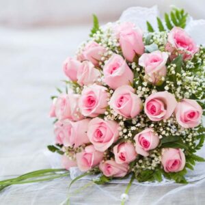 Pink Roses Meaning, Pink Rose, Pink Roses, Rose Bouquet, Wedding Bouquet, Bridal Bouquet, Rose, Roses