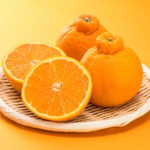 sumo oranges, mandarin, mandarin orange, citrus reticulata, Shiranui, Dekopon