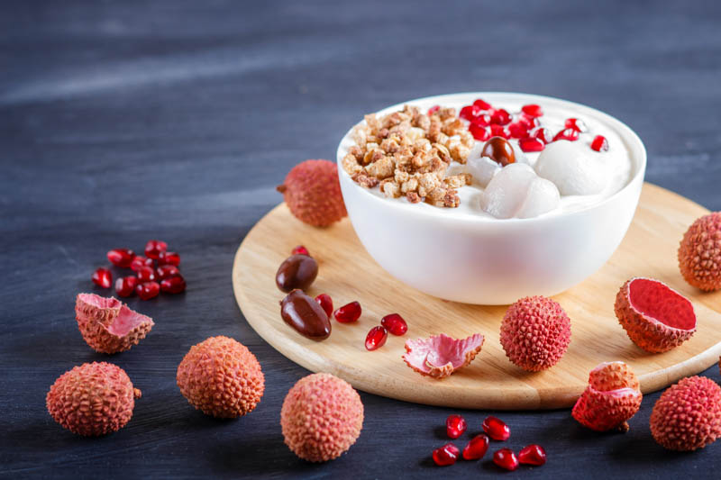 Litchi, Lychee, Lichee, Lichi, Leechee, Laichi, Lizhi, Litchi nut, Chinese cherry, Cerisier de Chine, Litchi chinensis