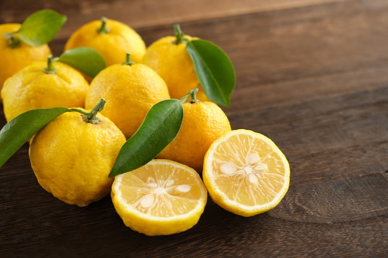 Yuzu, Yuzu Fruit, Yuzu Juice, Yuzu Sauce, Citrus, Citrus Fruit, Citrus x junos