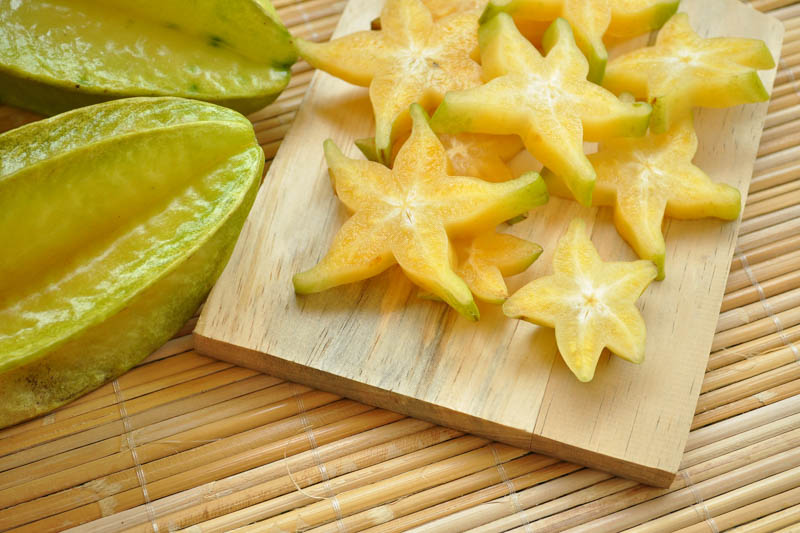 Carambola, Star Fruit, Starfruit, Five-corner, Five-finger, Star Apple, Chinese Gooseberry, Averrhoa carambola