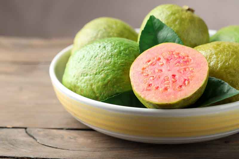 Guava, Common guava, Apple guava, Lemon guava, Yellow guava, Tropical guava, Pear guava, Psidium guajava