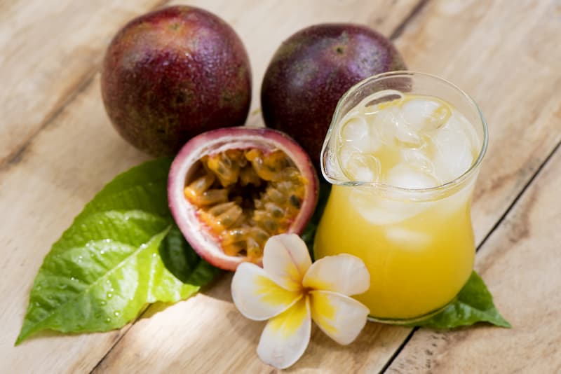 Passion Fruit, Passionfruit, Passion Flower, Passionflower, Purple Passion Fruit, Passiflora edulis