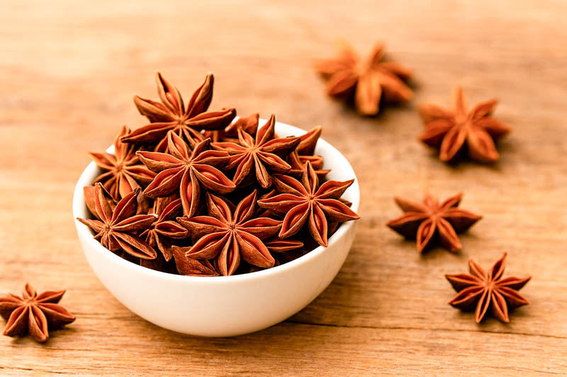 Star Anise, Chinese Star Anise, Anise Star, Badian, Badiane, Illicium, Star Aniseed, Illicium verum