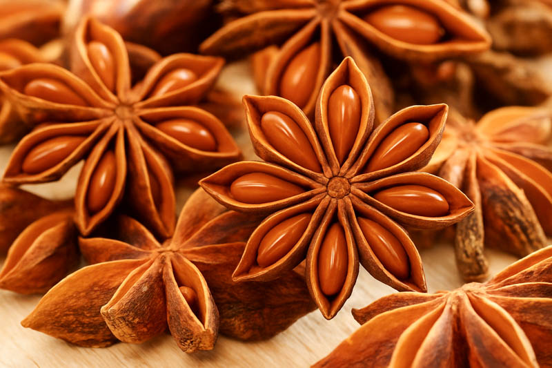 Star Anise, Chinese Star Anise, Anise Star, Badian, Badiane, Illicium, Star Aniseed, Illicium verum