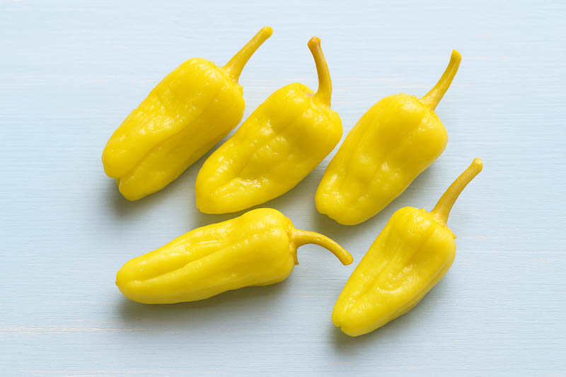 Pepperoncini, Pepperocini, Pepperchini, Golden Greek Pepper, Tuscan Pepper, Friarielli, Capsicum annuum