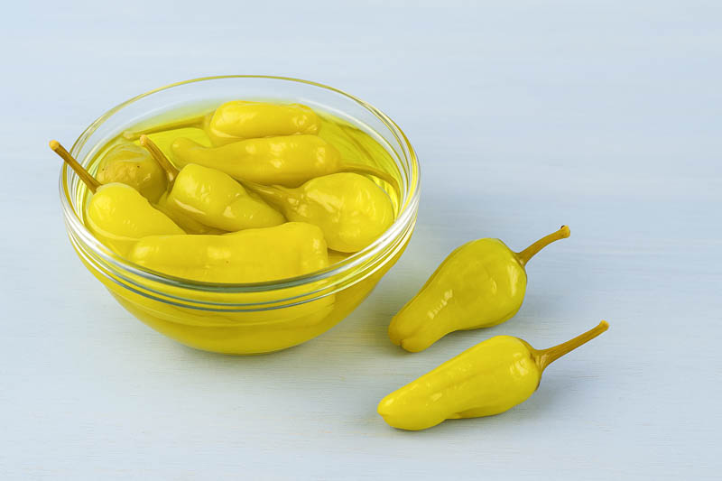 Pepperoncini, Pepperocini, Pepperchini, Golden Greek Pepper, Tuscan Pepper, Friarielli, Capsicum annuum