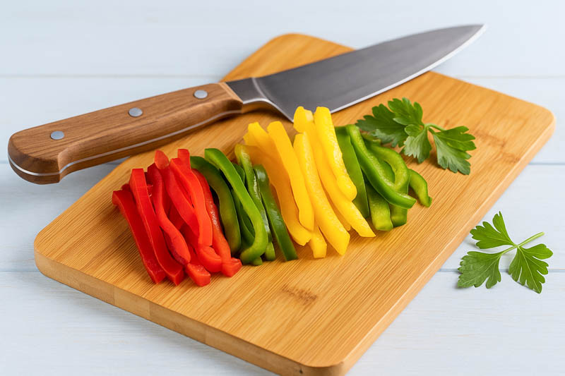 Bell Pepper, Capsicum, Capsicum annuum, Capsicum annuum var. annuum, Green Pepper, Red Pepper, Sweet Bell Pepper, Sweet Pepper, Yellow Pepper