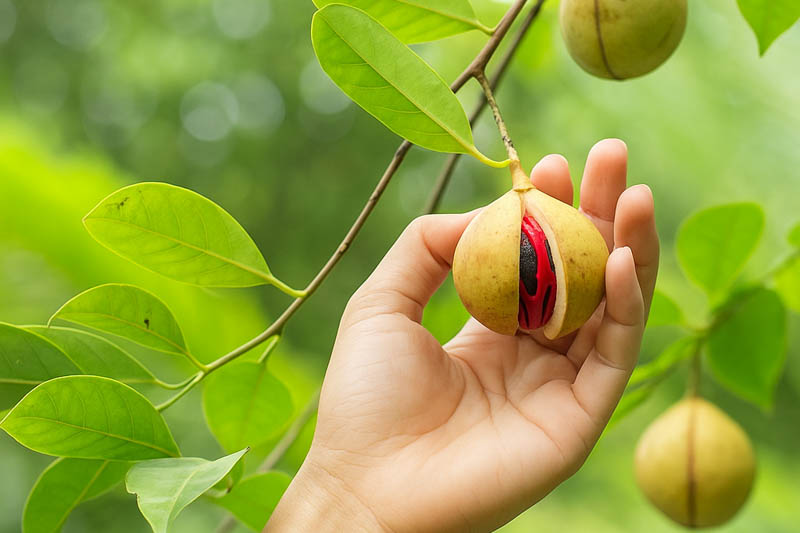 Nutmeg, Ground Nutmeg, Whole Nutmeg, Nutmeg Tree, Myristica fragrans