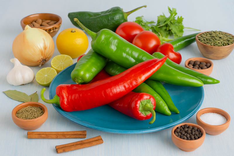 Anaheim, Anaheim Pepper, Anaheim Chili, California Chili, California Green Chile, Magdalena, New Mexico Pepper, Chile Verde