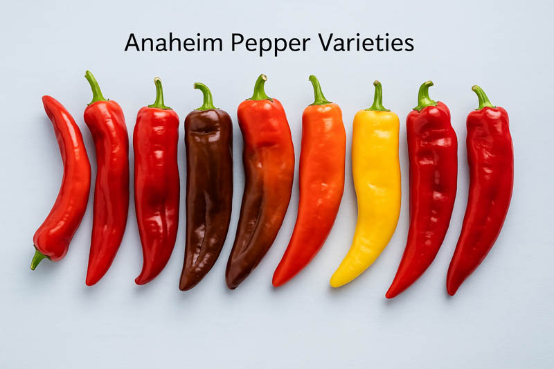 Anaheim, Anaheim Pepper, Anaheim Chili, California Chili, California Green Chile, Magdalena, New Mexico Pepper, Chile Verde
