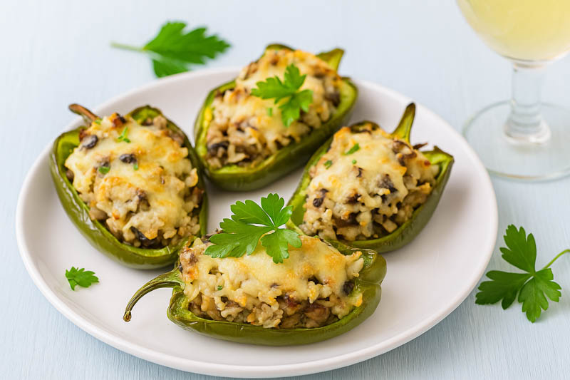 Poblano, Poblano Pepper, Ancho Pepper (when dried), Ancho (when dried), Chile Poblano, Capsicum annuum Poblano