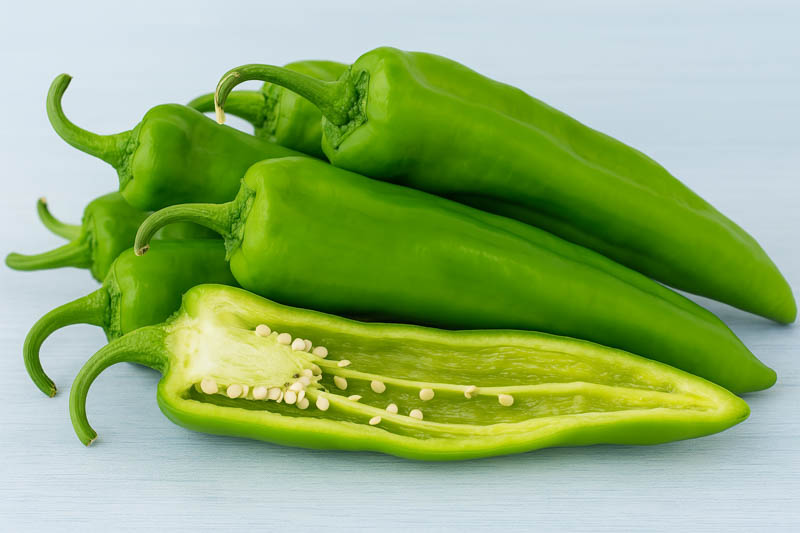 Anaheim, Anaheim Pepper, Anaheim Chili, California Chili, California Green Chile, Magdalena, New Mexico Pepper, Chile Verde