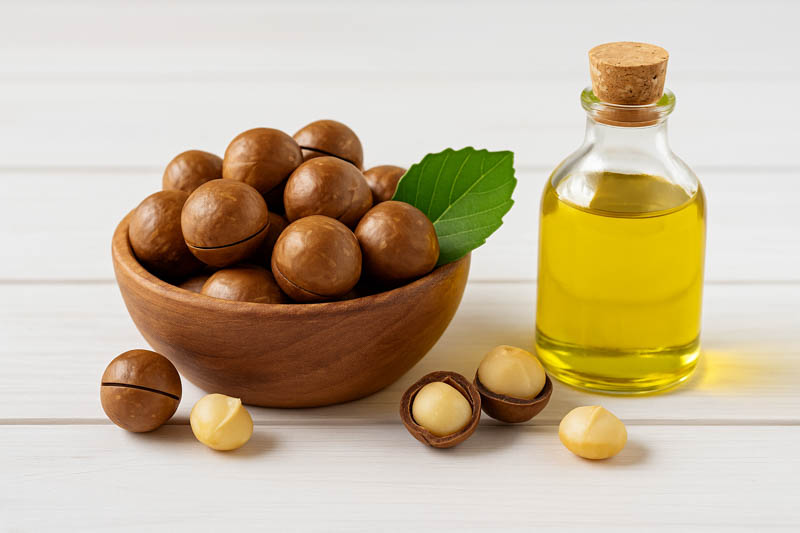 Macadamia, Macadamia nut, Queensland nut, Smooth-shelled macadamia, Bauple nut, Bush nut, Maroochi nut, Macadamia integrifolia