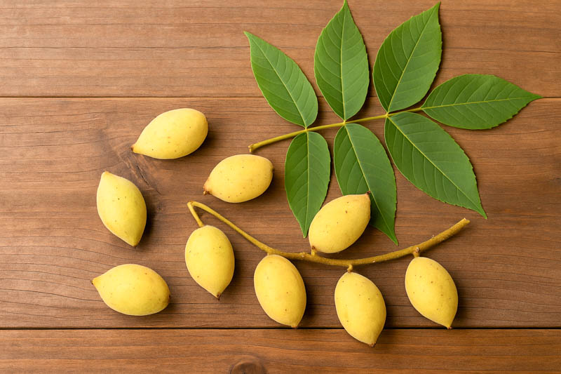 Butternut, White Walnut, Lemon Nut, Oil Nut, Juglans cinerea