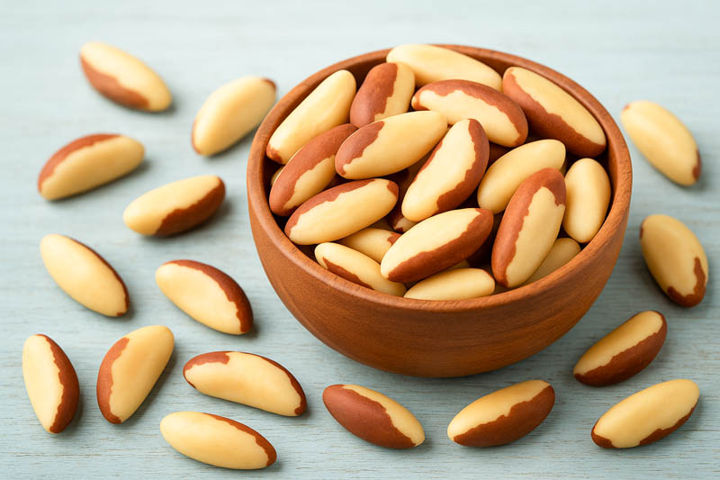 Brazil Nuts, Brazil Nut, Brazil Nut Tree, Castanha-do-Pará, Para Nut, Amazon Nut, Bertholletia excelsa