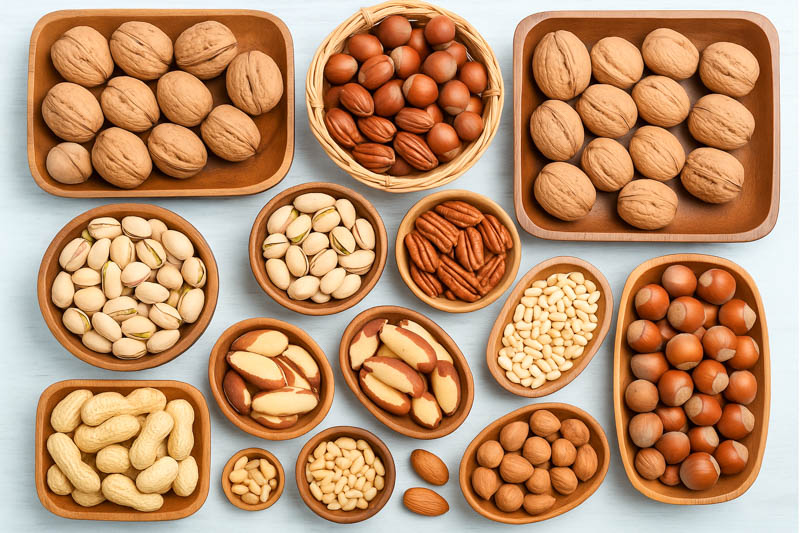 Brazil Nuts, Brazil Nut, Brazil Nut Tree, Castanha-do-Pará, Para Nut, Amazon Nut, Bertholletia excelsa