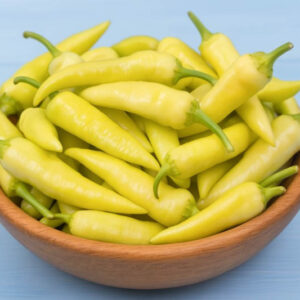 Banana Pepper, Yellow Wax Pepper, Banana Chili, Banana Sweet Pepper, Sweet Banana Pepper, Capsicum Annuum Banana