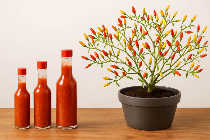 Tabasco Pepper, Tabasco Chili, Tabasco, Chili Tabasco, Capsicum frutescens