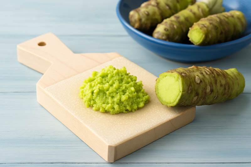 Wasabi, Japanese Horseradish, Eutrema japonicum