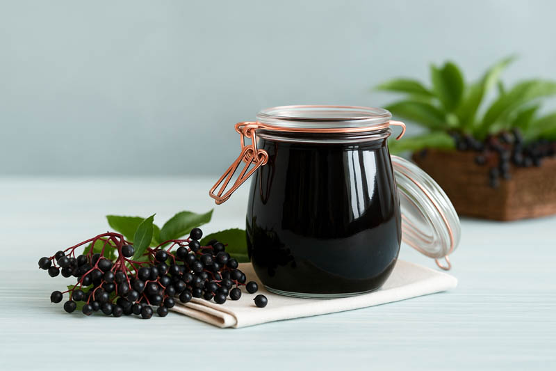 Elderberry syrup, Elderberries, Elderberry, Elder, Black Elderberry, Sambucus nigra