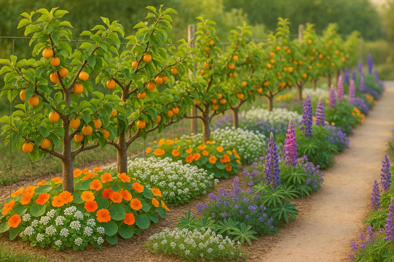 Apricot Guild, Apricot Companions, Apricot Companion Planting