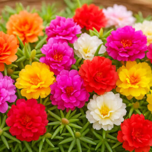 Drought tolerant plants, Drought tolerant flowers, drought tolerant annuals, portulaca