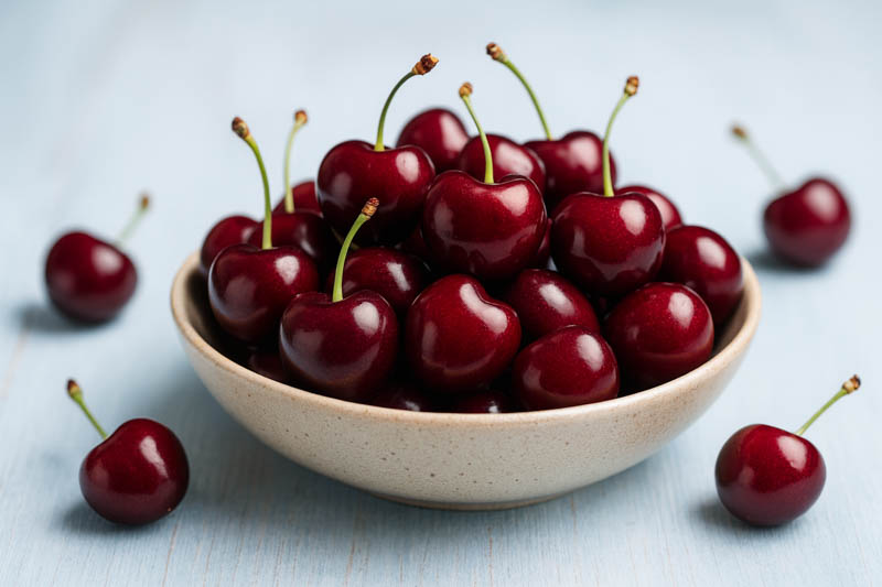 bing cherries, bing cherry, prunus avium Bing