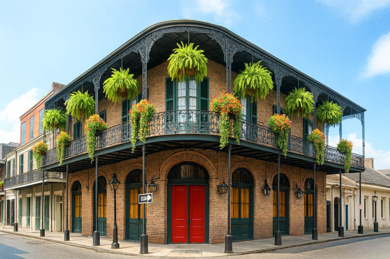 French Quarter Louisiana, Historic Building