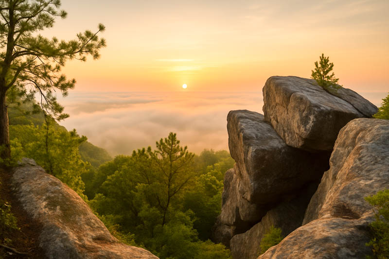 Kentucky High Rock along the Pine Mountain Trail