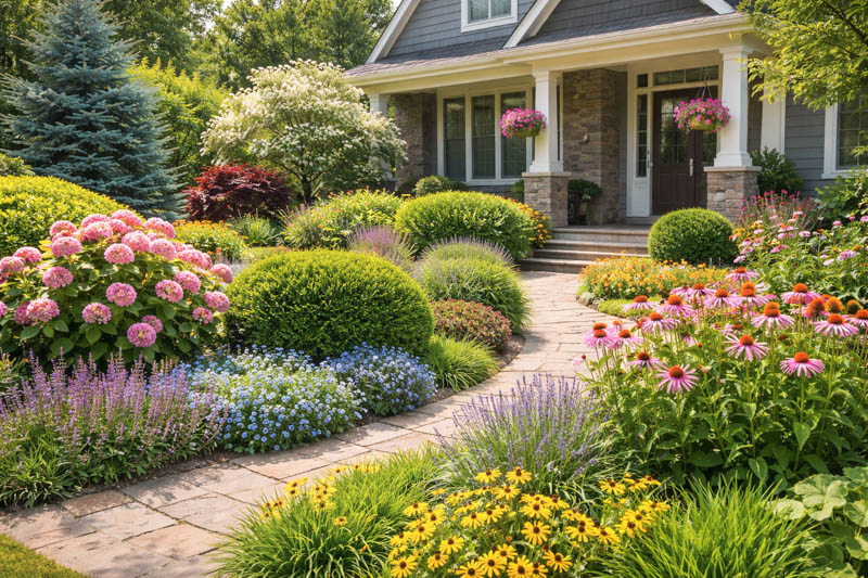 Landscape and Garden Design Guide for USDA Hardiness Zone 6