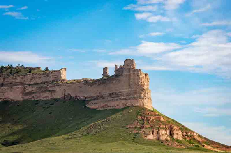 Scotts Bluff National Monument in Nebraska