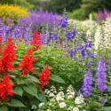 Annual salvia, annual Salvias, Scarlet Sage, Mealy Cup Sage, Gentian Sage, Annual Flowers, Summer Flowers
