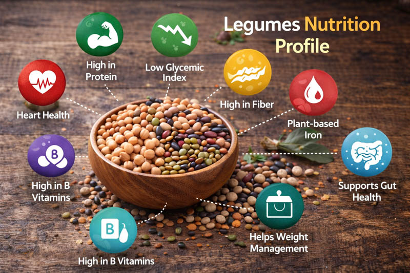 Legumes nutrition