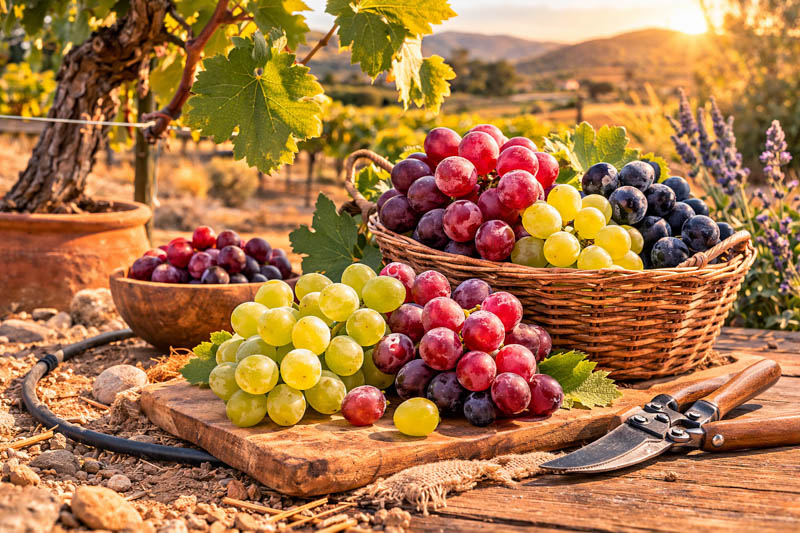 Best Grapes for Dry Climates