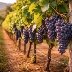 How Long Grapevines Take to Produce Fruit, vineyard at golden hour