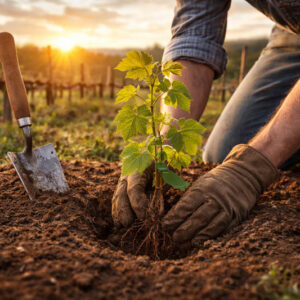 When to Plant Grapes, Planting grapes