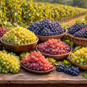 Best grapes for zone 6, A bounty of grapes on display in zone 6