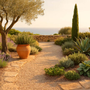 Drought tolerant Mediterranean Garden