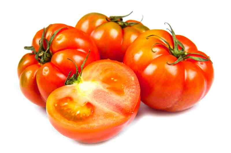 Tomato Beefsteak, Solanum lycopersicum 'Beefsteak', Beefsteak tomatoes