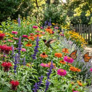 Home garden to Attract Butterflies and Hummingbirds
